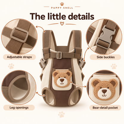Puppy Shell™ Hands-Free Dog Carrier